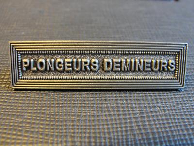 Agrafe Plongeurs Démineurs pour médaille ordonnance Armée Française