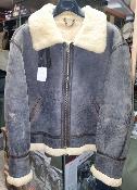 Blouson en cuir B3 pilote US Air Force M bombardier jacket bomber WW2 aviateur
