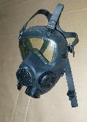 Masque ARF-A noir armée Française avec sacoche musette