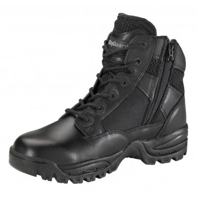 Chaussures 6" noires Megatech one zip