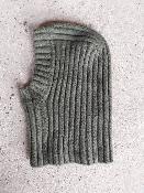 Cagoule de protection épaisse en laine verte de l'armée Britannique / balaclava helmet
