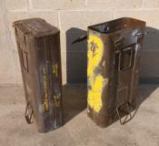 Grande boîte / caisse à munitions 78 x 42 x 22 cm en métal