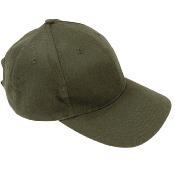 Casquette coupe baseball verte