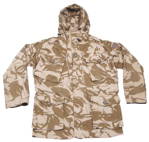 Veste treillis guérilla camouflage DPM desert Armée Britannique