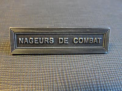 Agrafe Nageurs de combat pour médaille ordonnance Armée Française