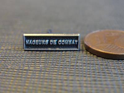 Agrafe Nageurs de Combat pour médaille réduction barrette dixmude Armée Française