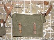 Sacoche / musette pour bande de A-52 Armée Française fusil mitrailleur AA52