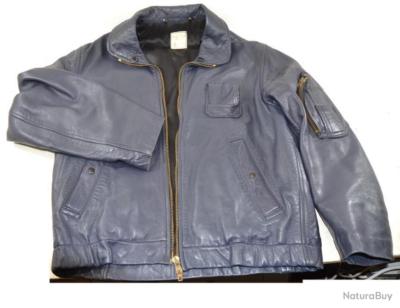 Blouson de pilote en cuir - vol PN pilote Français