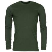10x t-shirts extensibles manches longues verts de l'armée Ukrainienne