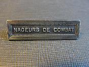 Agrafe Nageurs de combat pour médaille ordonnance Armée Française