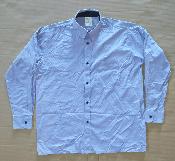 Chemise de travail bleue lilas manches longues Paresto