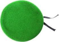 10x Bérets verts en laine