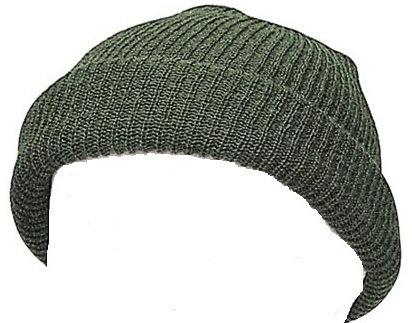 Bonnet vert Armée en laine 