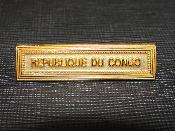 Agrafe République du Congo pour médaille ordonnance Armée Française