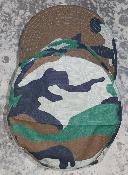 Casquette US en RipStop camouflage Woodland