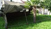 Tente militaire 5m60 x 5m60