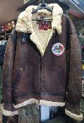Blouson en cuir B3 pilote US Air Force XL bombardier jacket bomber WW2 aviateur