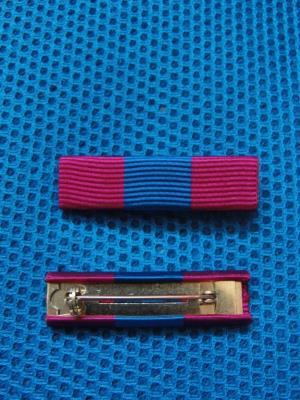 Barette dixmude médaille de la Défense Nationale bronze DéfNat / rappel / réduction / rectangle
