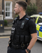 Polo tactique manches courtes nano kool respirant de la police Britannique 