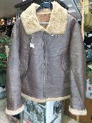 Blouson en cuir B3 pilote US Air Force L bombardier jacket bomber WW2 aviateur