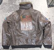 Blouson en cuir G1 pilote US Air Force XL bombardier jacket bomber WW2 aviateur