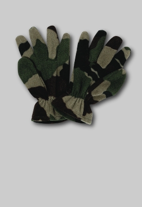 Gants en polaire camouflage C/E Armée Française