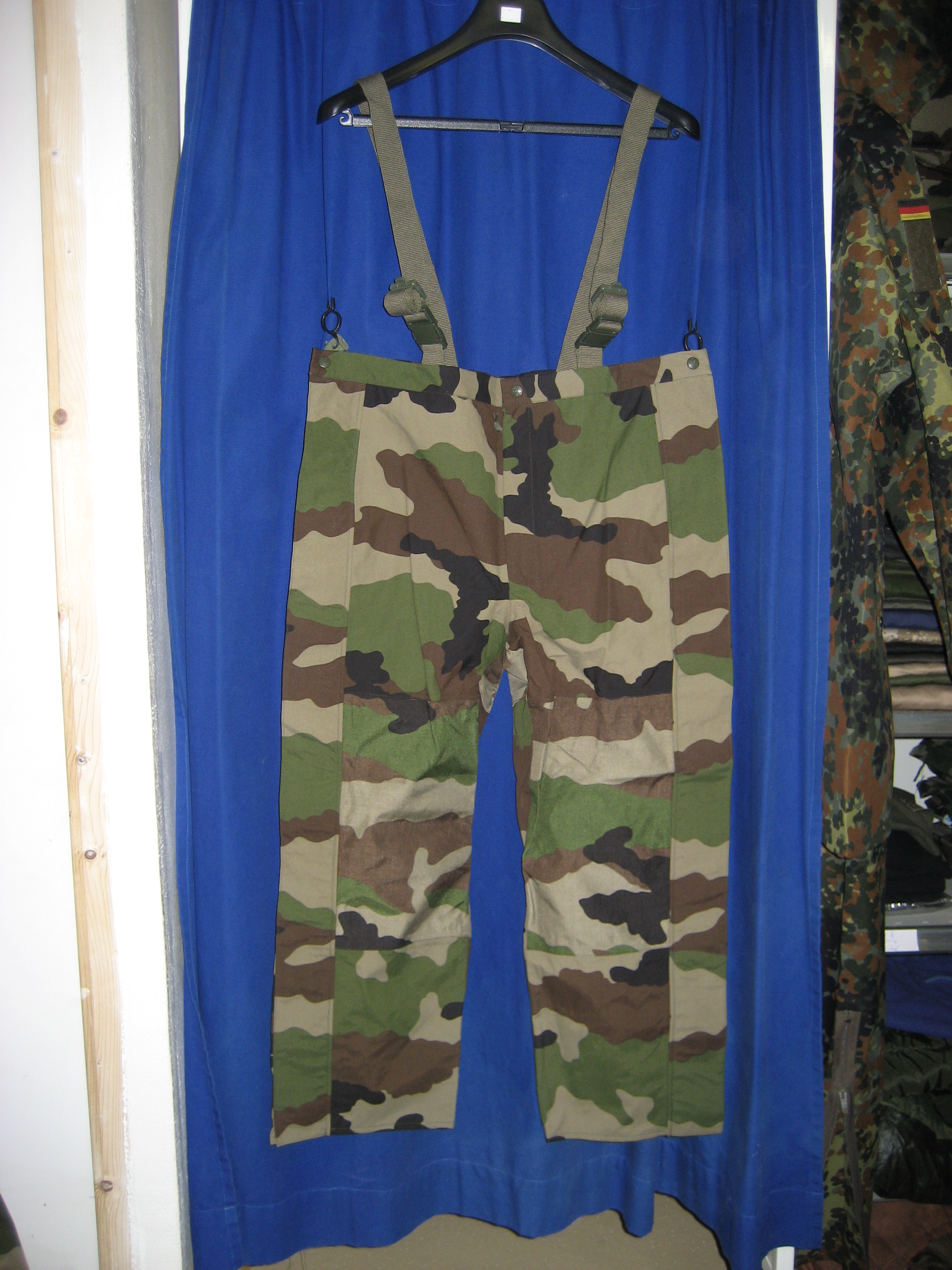 Pantalon sur-pantalon Gore-Tex Armée Française camouflage C/E