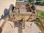 Charriot remorque à munitions Armée Suisse militaire army ammunition cart