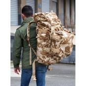 Sac à dos 90L camouflage DPM désert - fabrication réglementaire