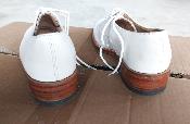 Chaussures blanches en cuir type 2 de l'Armée Britannique