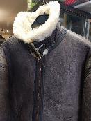 Blouson en cuir B3 pilote US Air Force M/L bombardier jacket bomber WW2 aviateur