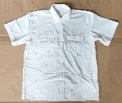 Chemisette blanche Police Hollandaise modèle Homme avec poches col fermable
