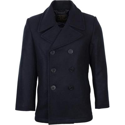 Caban bleu de la marine Américaine Pea Coat US Navy