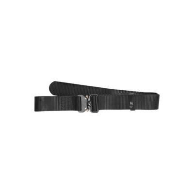 Ceinture tactique noire boucle type aéronautique cobra