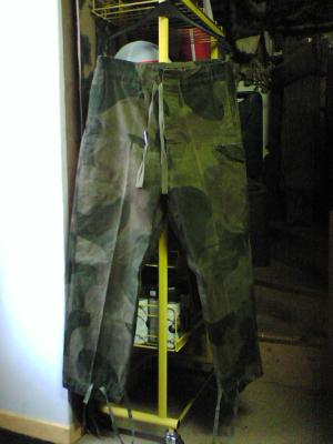 Pantalon treillis parachutiste "peau de saucisson" ww2