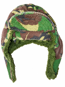 Casquette fourrée grand froid Armée Britannique camouflage DPM