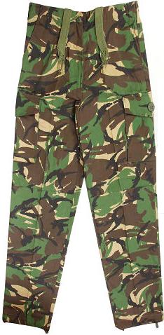 Pantalon treillis Armée Britannique camouflage DPM