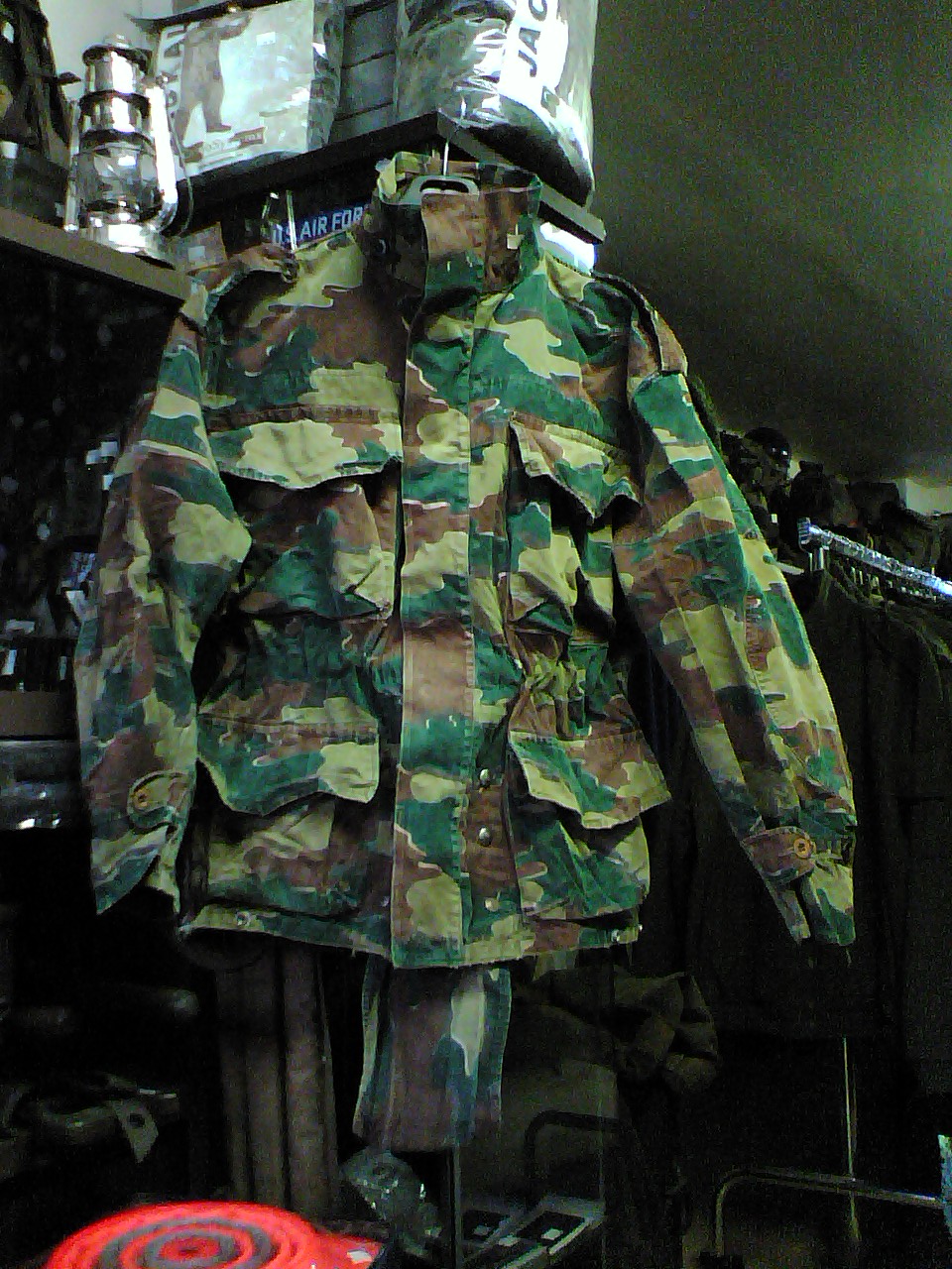 Veste de parachutiste Armée Belge