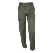 Pantalon cargo kaki grande taille