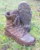Chaussures rangers Bates Patrol marrons Armée Britannique