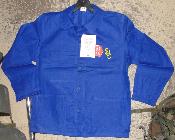 Veste de travail bleue Le Pelerin tissu Sanfor