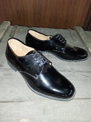 Chaussures basses vernies Armée Française