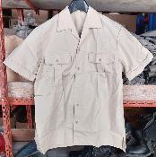 Chemisette beige manches courtes de l'armée Espagnole