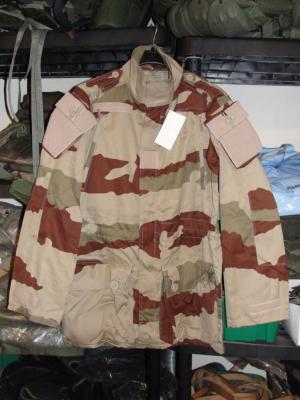 Veste Félin T4 S2 zone chaude ripstop camouflage Daguet désert Armée Française