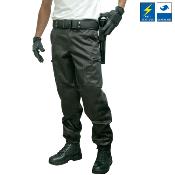 Pantalon anti-statique déperlant noir maître-chien sécurité police