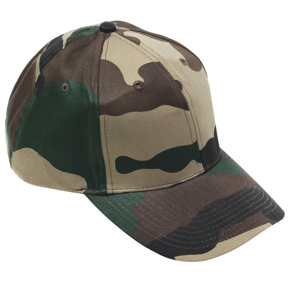 Casquette coupe baseball camouflage C/E Armée Française