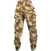 Pantalon treillis windproof Armée Britannique camouflage DPM désert