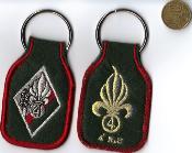 Porte-clefs 4°RE Régiment Etranger Légion Etrangère