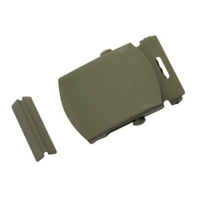 20x boucles et embouts de ceintures vert armée Française