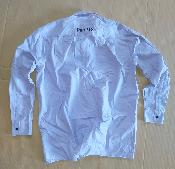 Chemise de travail bleue lilas manches longues Paresto